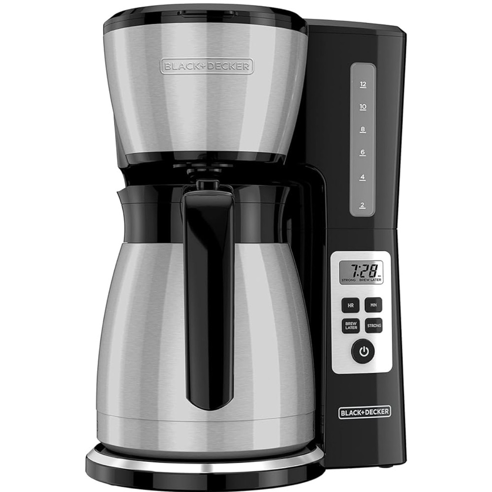 Black & Decker 12-Cup Digital Thermal Coffeemaker NWT
